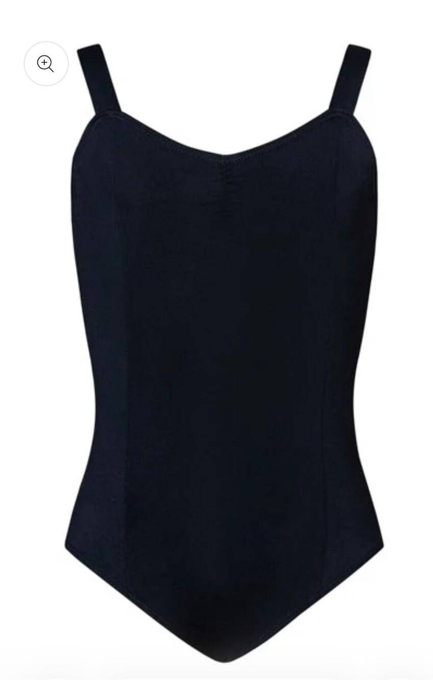 NWT Energetiks Child L Annabelle Camisole in Black CL11